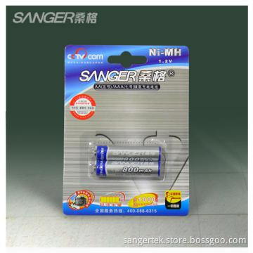HOT Rechargeable Ni-MH 1.2V 800mAh AA Batteries